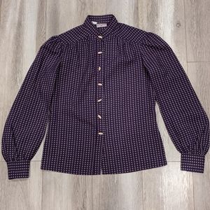 Gerard Pasquier Button Down Blouse.